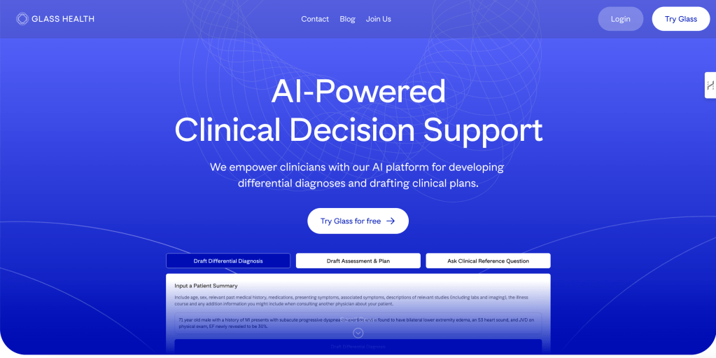 Captura de pantalla de inicio